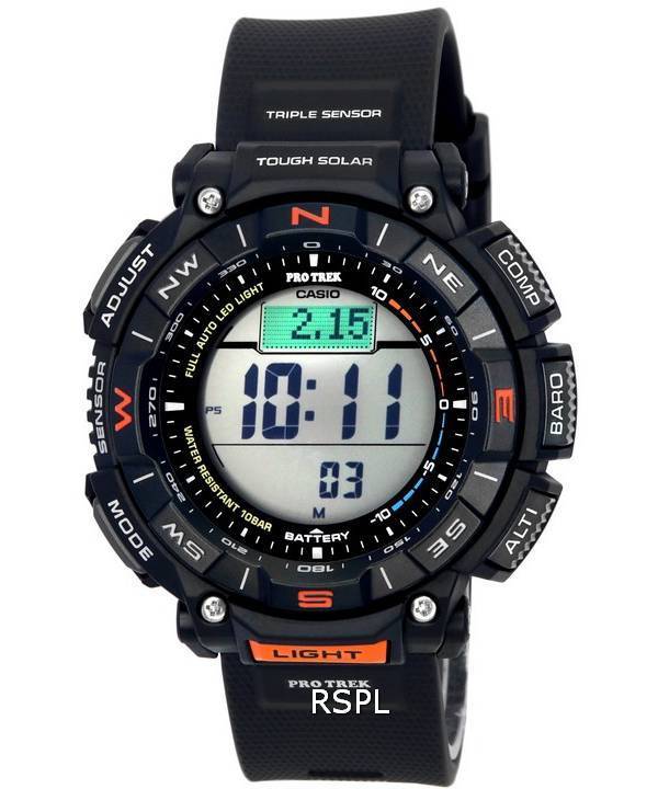 Casio Protrek Digital Solar Powered PRG-340-1 PRG340-1 100M herrklocka