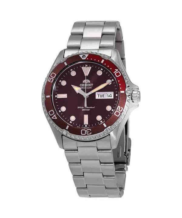 Orient Sports Mako Diver&#39,s rostfritt stål automatisk RA-AA0814R19B RA-AA0814R39B 200M herrklocka