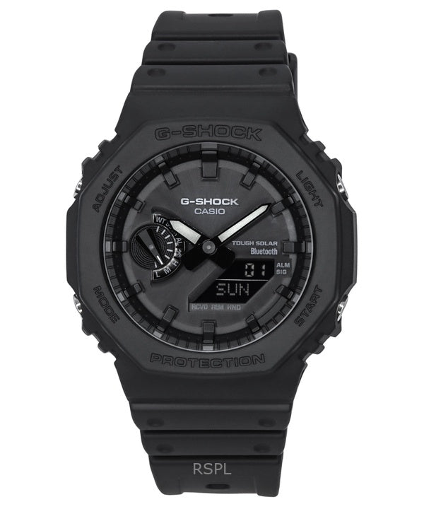 Renoverad Casio G-Shock Smartphone Link Analog Digital Resin Armband Black Dial Solar GA-B2100-1A1 200M herrklocka