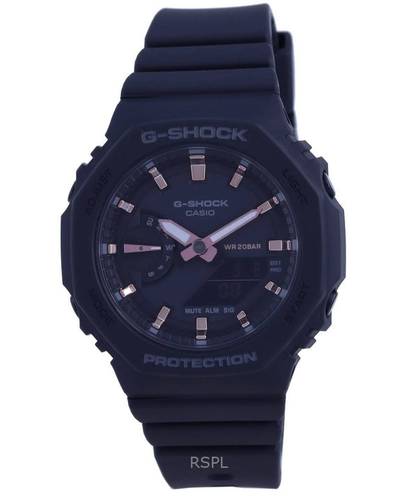 Renoverad Casio G-Shock Analog Digital Resin Armband Svart Urtavla Quartz GMA-S2100-1A 200M Damklocka