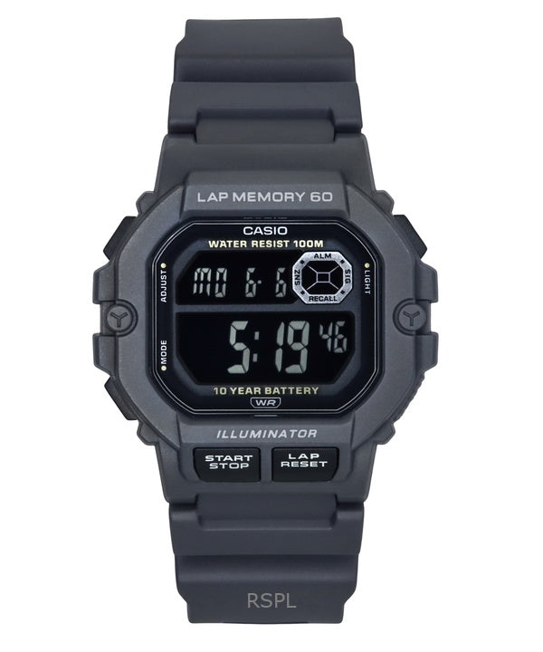 Casio Standard Digital Resin Armband Quartz WS-1400H-8BV 100M herrklocka