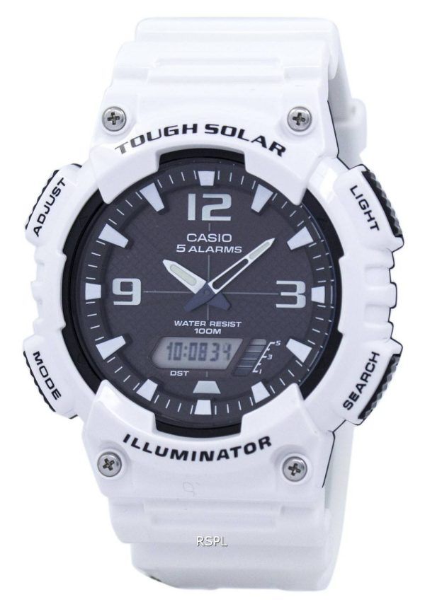 Casio ungdom Illuminator larm Tough Solar analoga digitala AQ-S810WC-7AV AQS810WC-7AV mäns klockor