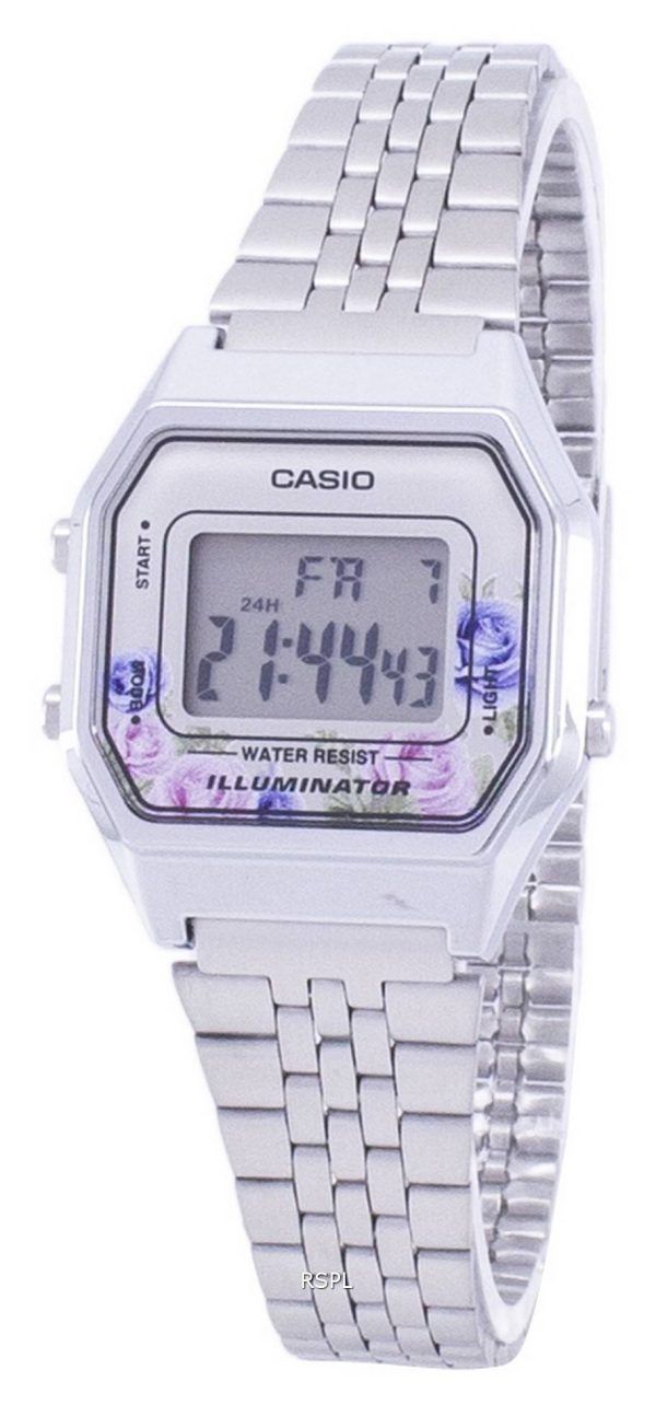 Casio Vintage ungdom Illuminator Digital LA680WA - 4C kvinnors klockor