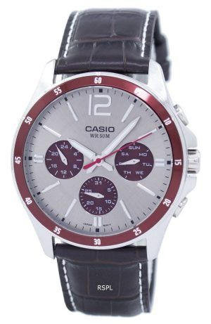 Casio Enticer Analog Quartz MTP-1374L-7A1VDF MTP1374L-7A1VDF mäns klockor