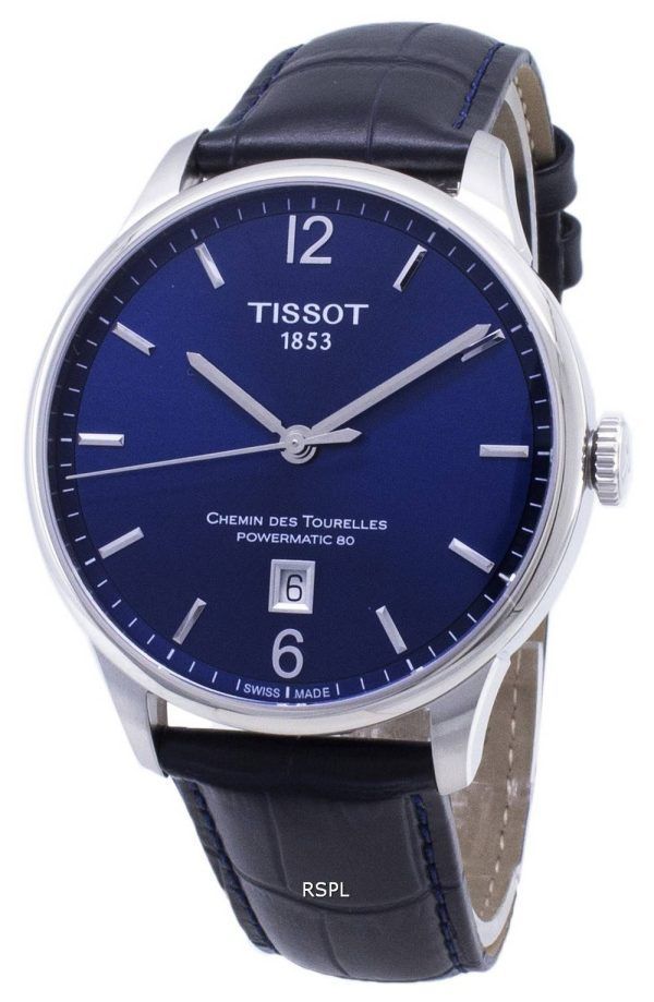 Tissot T-Classic Powermatic 80 T 099.407.16.047.00 T0994071604700 automatisk analog Mens klockor