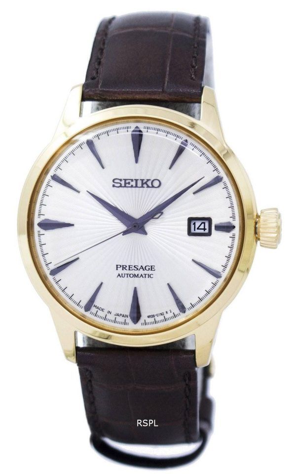 Seiko förebåda Cocktail automatisk Japan gjorde SRPB44 SRPB44J1 SRPB44J mäns klocka