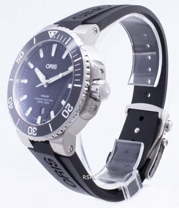 Oris Aquis Datum 01 733 7730 4124-07 4 24 64EB 01-733-7730-4124-07-4-24-64EB Automatisk 300M Mäns Klocka