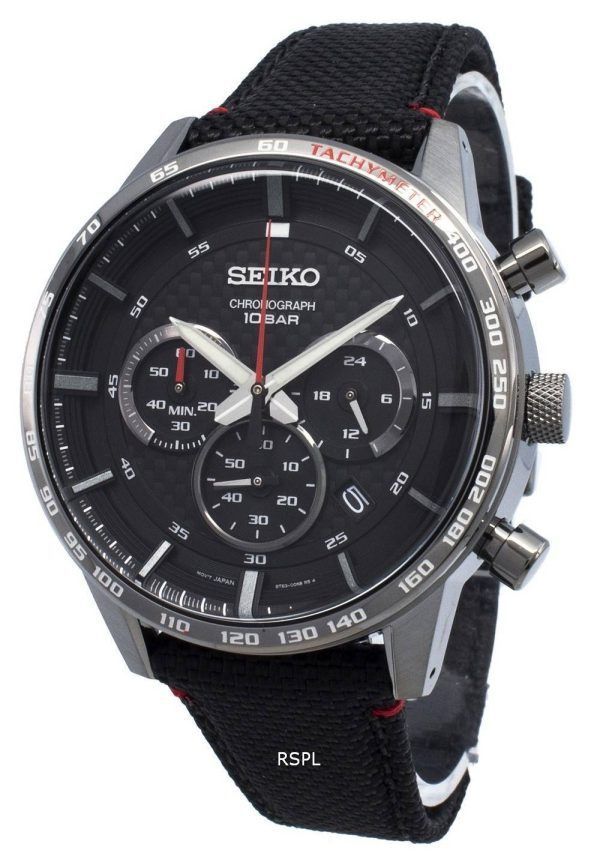 Seiko Chronograph SSB359P SSB359P1 SSB359 Tachymeter Quartz Herrklocka