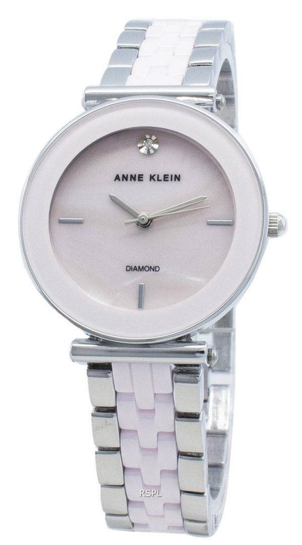 Anne Klein 3159LPSV Quartz Damklocka