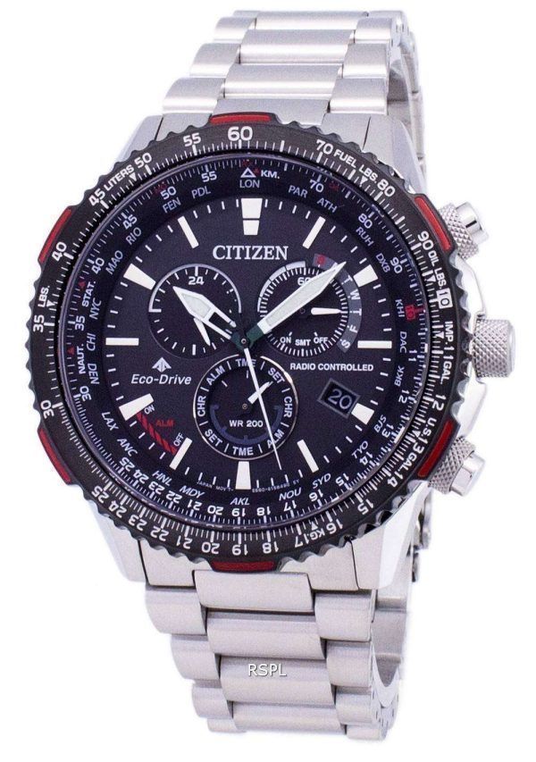 Citizen Promaster Eco-Drive Radio Controlled Chronograph 200M CB5001-57E Herrklocka