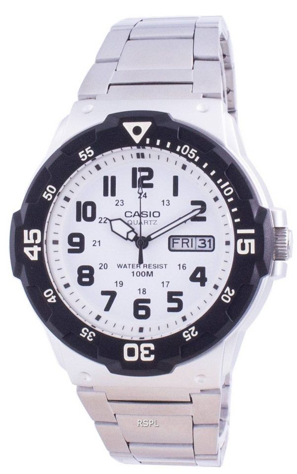 Casio Youth White Dial Quartz MRW-200HD-7BV MRW200HD-7BV 100M Herrklocka