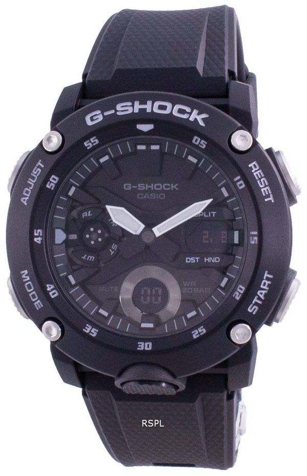 Casio G-Shock Standard Analog Digital Quartz GA-2000S-1 GA2000S-1 200M Herrklocka