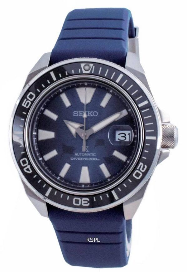 Seiko Prospex Save The Ocean King Samurai Automatic Diver&#39,s SRPF79 SRPF79K1 SRPF79K 200M Herrklocka