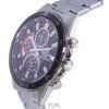 Casio Edifice Chronograph Analog Solar Powered EFS-S610DB-1AV EFSS610DB-1 100M herrklocka