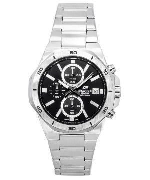 Casio Edifice Classic Standard Chronograph Analog Black Dial Quartz EFV-640D-1A 100M herrklocka