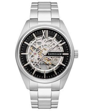 Thomas Earnshaw Smeaton Limited Edition Black Skeleton Dial Automatisk ES-8208-11 herrklocka