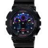 Casio G-Shock Virtual Rainbow Analog Digital Quartz GA-100RGB-1A GA100RGB-1 200M herrklocka