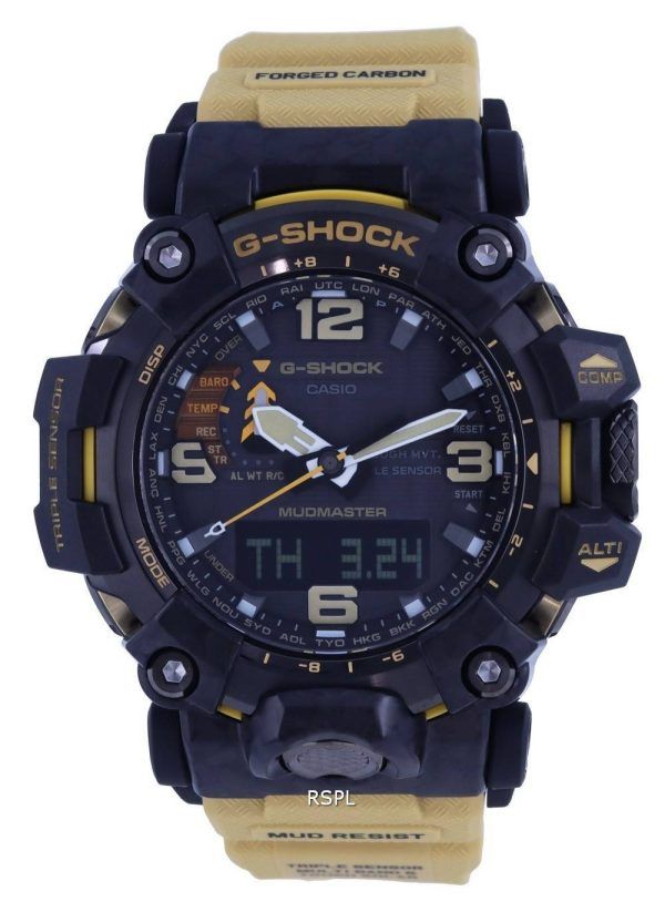 Casio G-Shock Mudmaster Analog Digital Tough Solar GWG-2000-1A5 GWG2000-1A5 200M herrklocka