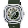 Sevenfriday T-Series Green-T Skeleton Dial Automatisk T1/06 SF-T1-06 herrklocka