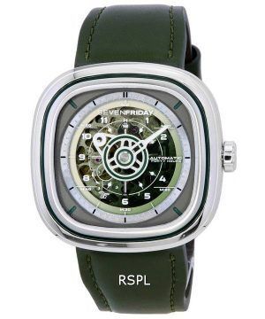 Sevenfriday T-Series Green-T Skeleton Dial Automatisk T1/06 SF-T1-06 herrklocka