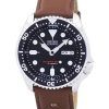 Seiko Automatic Diver&#39,s Ratio Brown Leather SKX007J1-LS12 200M Herrklocka