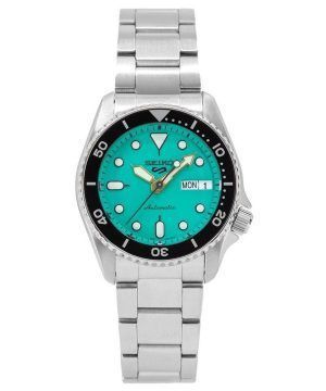 Seiko 5 Sports SKX Style Midi Teal Dial Automatisk SRPK33K1 100M herrklocka