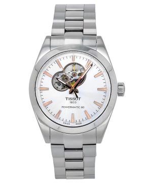 Tissot T-Classic Gentleman Powermatic 80 Silver Open Heart Urtavla Automatisk T127.407.11.031.01 100M herrklocka