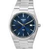 Tissot PRX T-Classic rostfritt stål Blue Dial Quartz T137.410.11.041.00 T1374101104100 100M herrklocka