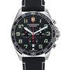 Victorinox Swiss Army Fieldforce Chronograph Black Dial Quartz 241852 100M herrklocka