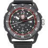 Luminox ICE SAR Artic gummirem Black Dial Quartz Diver's XL.1051 200M herrklocka