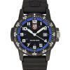 Luminox Leatherback SEA Turtle Giant polyuretanrem Black And Blue Dial Swiss Quartz XS.0324 100M herrklocka