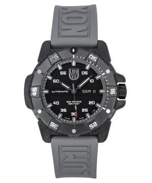 Luminox Master Carbon SEAL Grå gummirem Svart Urtavla Swiss Automatic Diver's XS.3862 200M herrklocka