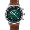 Zeppelin LZ129 Hindenburg Chronograph Dark Green Biogranulate Dial Solar 80864N Herrklocka