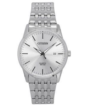 Citizen armband i rostfritt stål Silver Urtavla Quartz BI5000-87A herrklocka