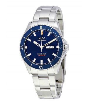 Mido Ocean Star 200 Blue Dial Automatic Diver&#39,s M026.430.11.041.00 200M herrklocka