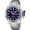 Festina Diver rostfritt stål Blue Dial Quartz F20665-1 200M herrklocka