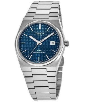 Tissot PRX T-Classic Powermatic 80 Blue Dial Automatisk T137.207.11.041.00 100M unisexklocka