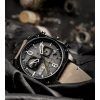 AVI-8 Hawker Hunter Retrograd Chronograph Sea Grey Dial Quartz AV-4052-03 Herrklocka