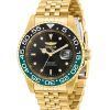 Invicta Pro Diver Gold Tone Rostfritt stål Black Dial Quartz Diver',s 36043 200M herrklocka