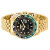 Invicta Pro Diver Gold Tone Rostfritt stål Black Dial Quartz Diver',s 36043 200M herrklocka