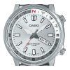 Casio Standard Analog Rostfritt Stål Silver Urtavla Quartz MTD-130D-7AV 100M Herrklocka