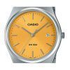 Casio Standard Analog Rostfritt Stål Gul Urtavla Quartz MTP-B145D-9AV unisexklocka