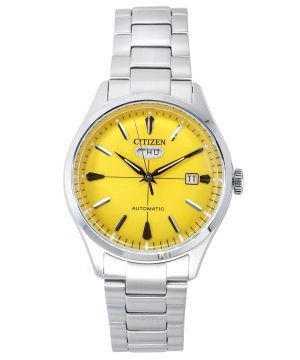 Citizen C7 Rostfritt stål Gul Urtavla Automatisk NH8391-51Z Herrklocka