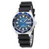 Citizen Promaster gummiband Blue Dial Automatic Diver',s NY0129-07L 200M herrklocka