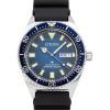 Citizen Promaster gummiband Blue Dial Automatic Diver',s NY0129-07L 200M herrklocka