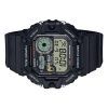 Casio Standard Digital Graph Moon Phase Resin Armband Quartz WS-1700H-1AV 100M herrklocka