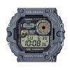 Casio Standard Digital Graph Moon Phase Resin Armband Quartz WS-1700H-8AV 100M herrklocka