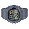 Casio Standard Digital Graph Moon Phase Resin Armband Quartz WS-1700H-8AV 100M herrklocka