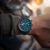 AVI-8 Hawker Hurricane Classic Chronograph Regent Blue Läderrem Blue Dial Quartz AV-4011-0Q Herrklocka