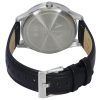 Armani Exchange Multifunktion Läderrem Svart Urtavla Quartz AX1872 Herrklocka